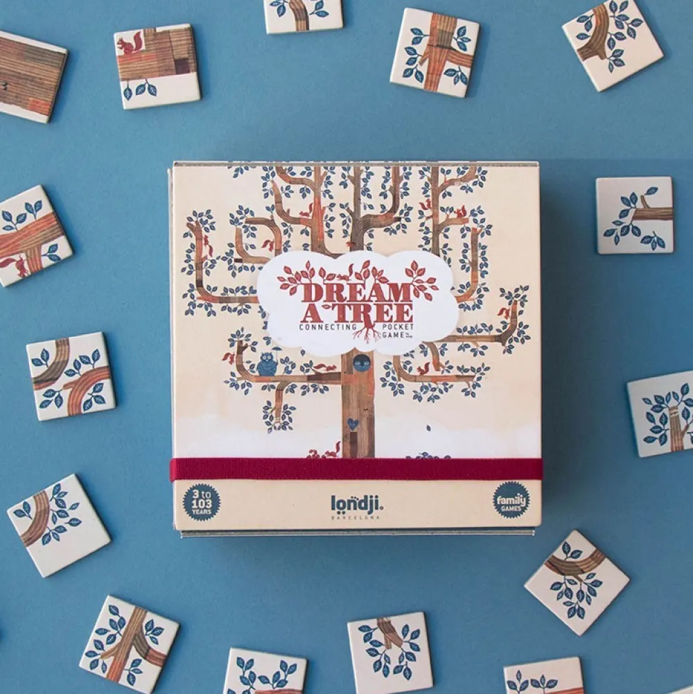 Londji Pocket Game - Dream a Tree ·*Niños Juegos De Mesa Cooperativos|Juegos De Tablero