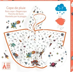 Djeco Poncho de Lluvia · Superhéroe S 110-122 cmc*Niños Paraguas Infantiles|Ponchos De Lluvia