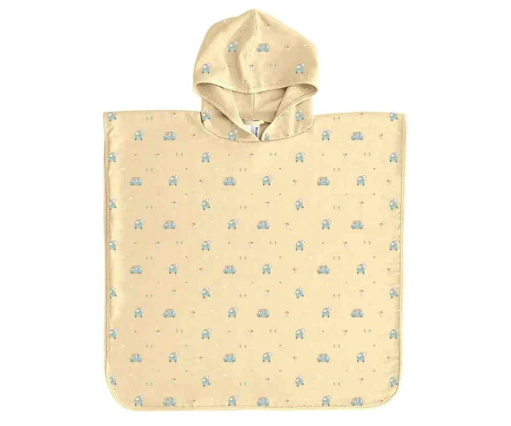 Monnëka Poncho de Playa · Surf Van* Ponchos De Bebé Para Playa
