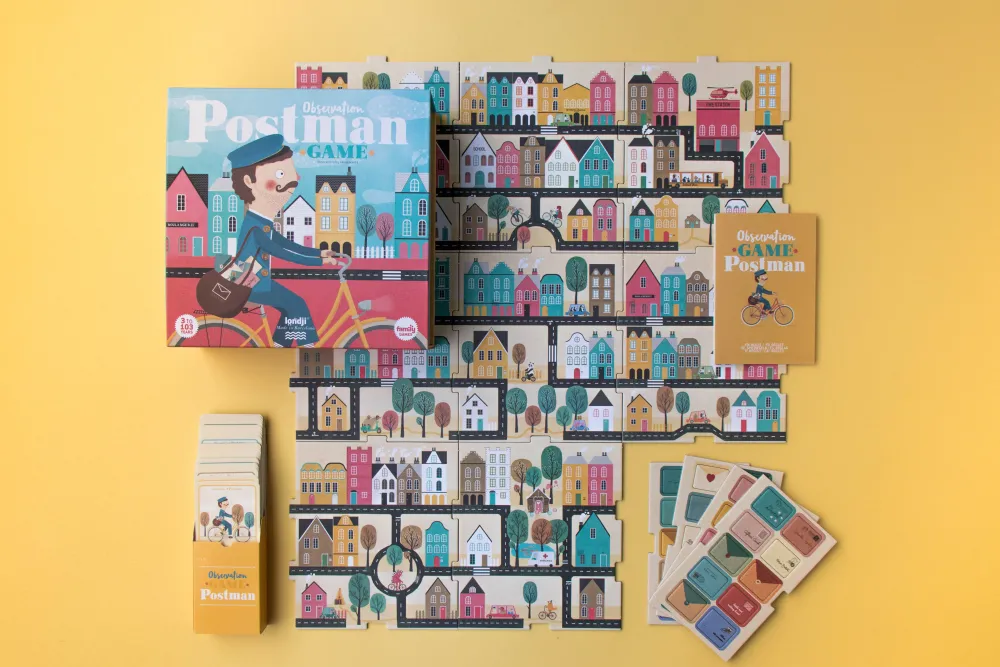Londji Postman ·*Niños Juegos De Mesa Competitivos|Juegos De Tablero