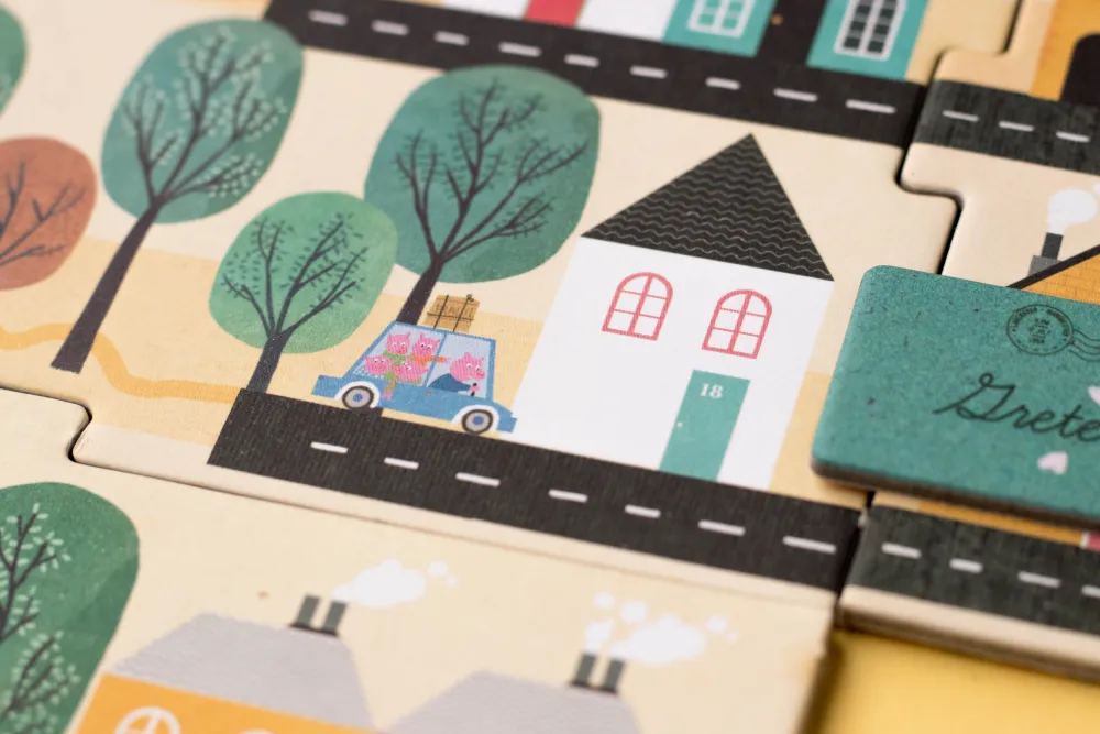 Londji Postman ·*Niños Juegos De Mesa Competitivos|Juegos De Tablero