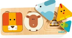 Djeco Primera Edad AnimaBasic ·*Niños Puzzles Djeco|Puzzles De Animales