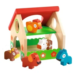 Djeco Primera Edad Mini Farm ·*Niños Juguetes Waldorf|Juguetes Montessori