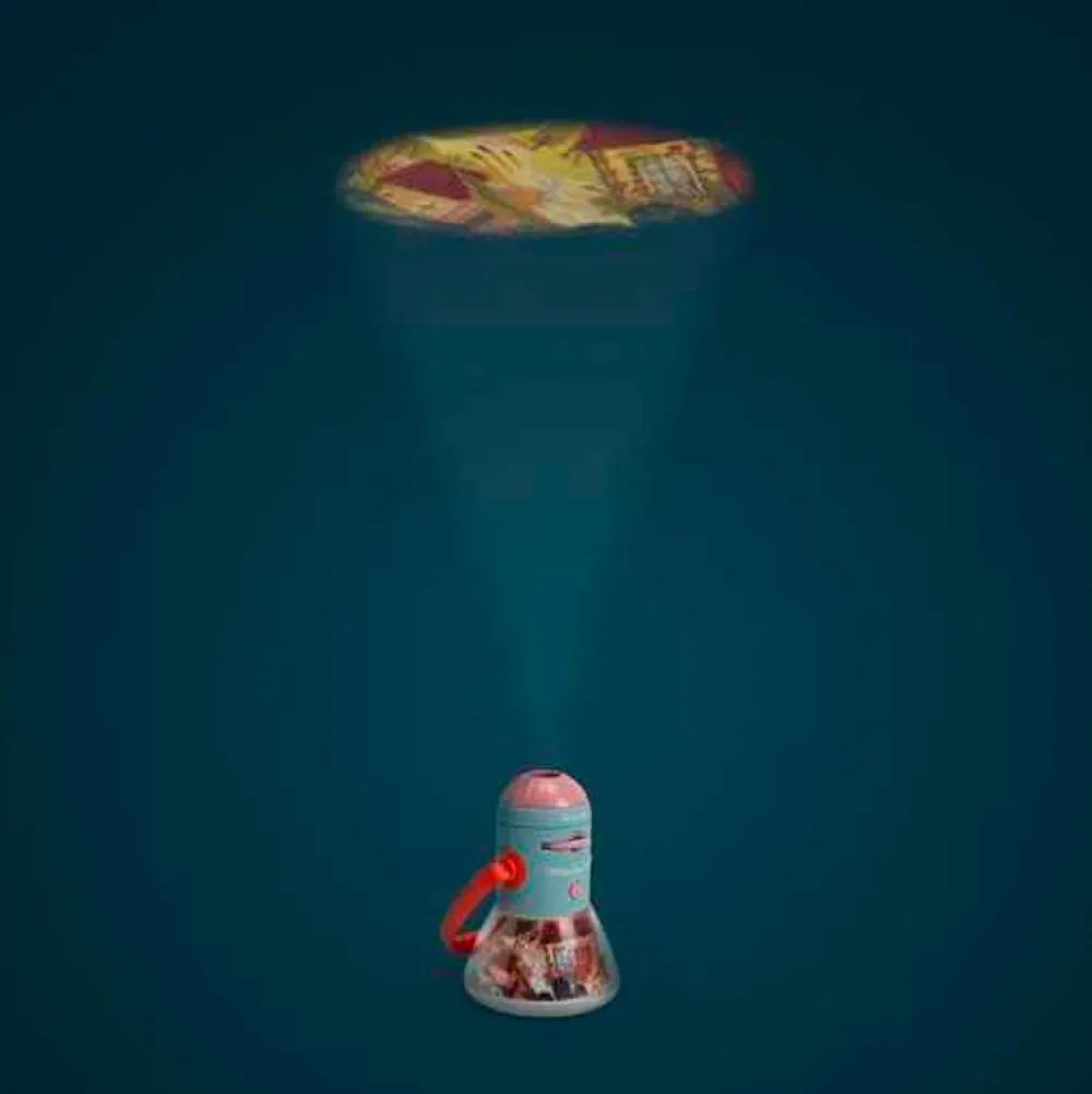 Moulin Roty Proyector de cuentos Minouchkas ·*Niños Linternas Proyectoras De Cuentos