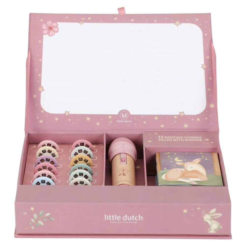 Little Dutch Proyector Linterna Rosa ·*Niños Linternas Proyectoras De Cuentos