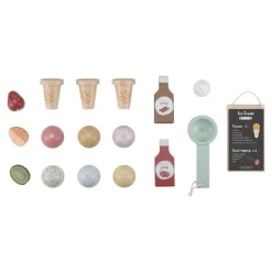 Little Dutch Puesto de helados de madera ·*Niños Cocinas De Madera Y Accesorios Juguete|Juguetes Waldorf