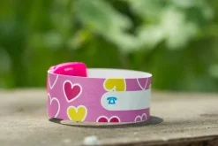 Btbox Pulsera Infoband Corazones* Accesorios Para Salir Fuera Y Viajar