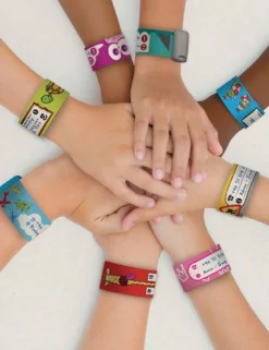 Btbox Pulsera Infoband Flores* Accesorios Para Salir Fuera Y Viajar