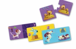 Djeco Puzzle dúo Contrarios 24 piezas ·*Niños Puzzles Djeco|Puzzles De Animales