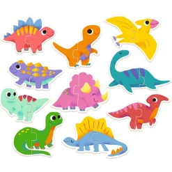 Djeco Puzzle dúo Dinos 20 piezas ·*Niños Puzzles Djeco|Puzzles De Animales