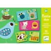 Djeco Puzzle dúo Habitats 20 piezas ·*Niños Puzzles Djeco|Puzzles De Animales