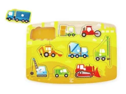 Hape Puzzle Infantil Construcción ·*Niños Puzzles Hape|Puzzles De Madera Para Niños Y Niñas