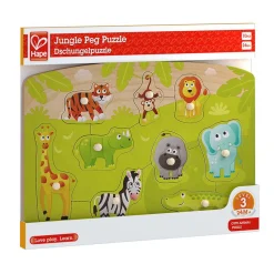 Hape Puzzle Infantil Jungla ·*Niños Puzzles Hape|Puzzles De Animales