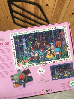 Djeco Puzzle Observación · El Bosque Encantado*Niños Puzzles 100 Piezas|Puzzles Djeco