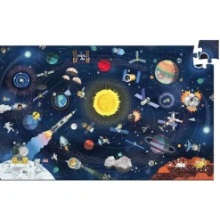 Djeco Puzzle Observación · El Espacio*Niños Puzzles 200 Piezas|Puzzles Djeco