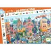 Djeco Puzzle Observación · La ciudad*Niños Puzzles 200 Piezas|Puzzles Djeco
