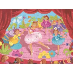 Djeco Puzzle Silueta · La Bailarina*Niños Puzzles 36 Piezas|Puzzles Djeco