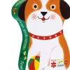 Djeco Puzzle Silueta Firmin pequeño perrito ·*Niños Puzzles 24 Piezas|Puzzles Djeco