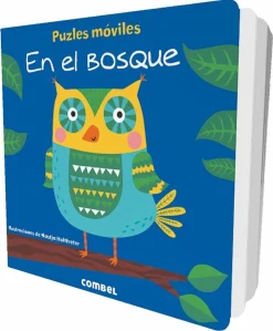Combel Puzzles móviles · En el bosque* Libros Manipulativos|Libros De Cartoné
