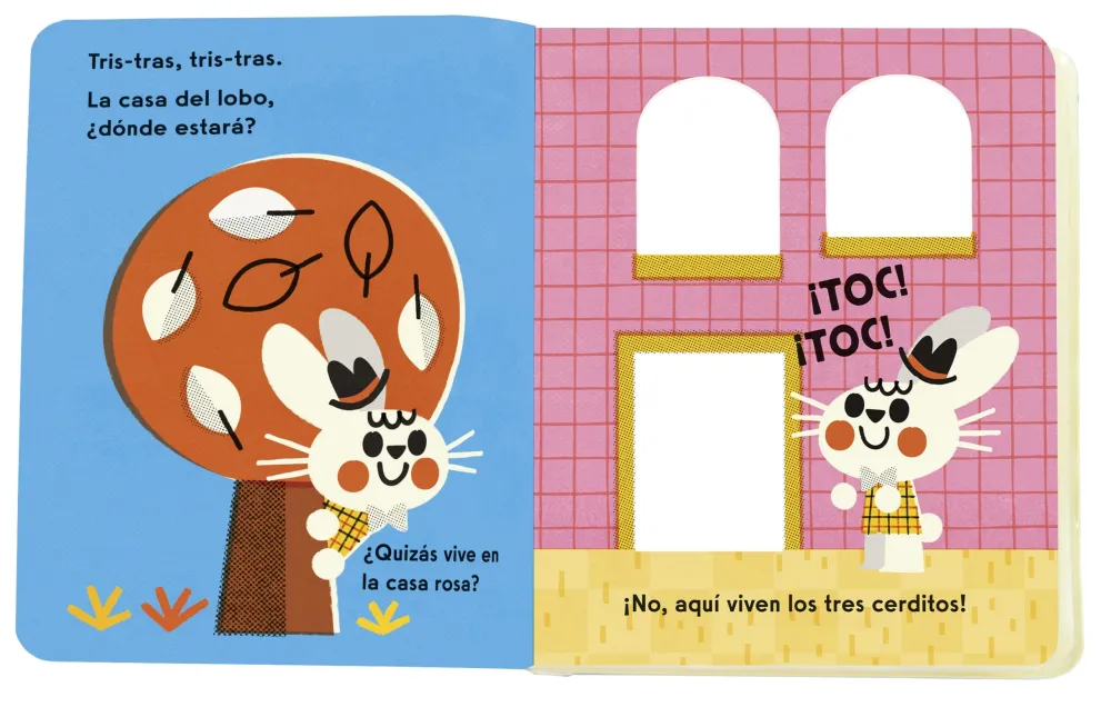 Combel ¡Que viene el lobo!*Niños Libros De Baño|Juguetes De Baño