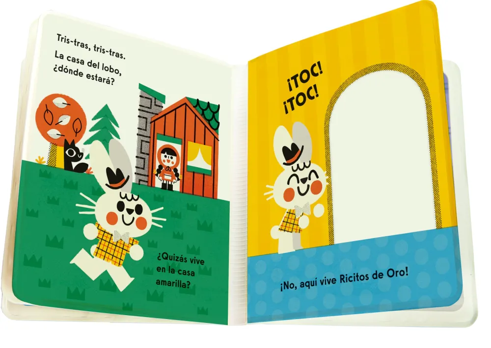 Combel ¡Que viene el lobo!*Niños Libros De Baño|Juguetes De Baño
