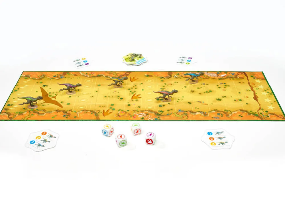 FlexiQ Raptor Race ·*Niños Flexiq|Juegos De Mesa Competitivos