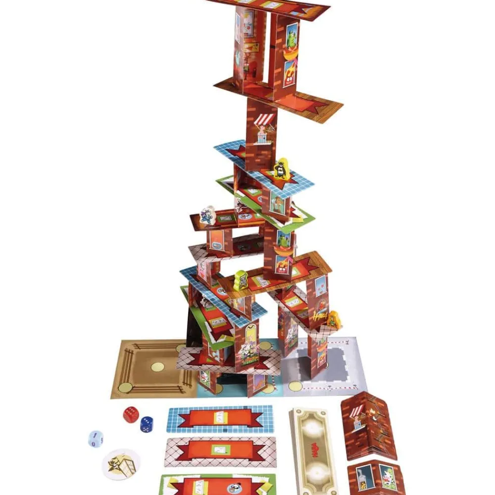 HABA Rhino Hero - Super Battle ·*Niños Juegos Haba|Juegos De Mesa Competitivos