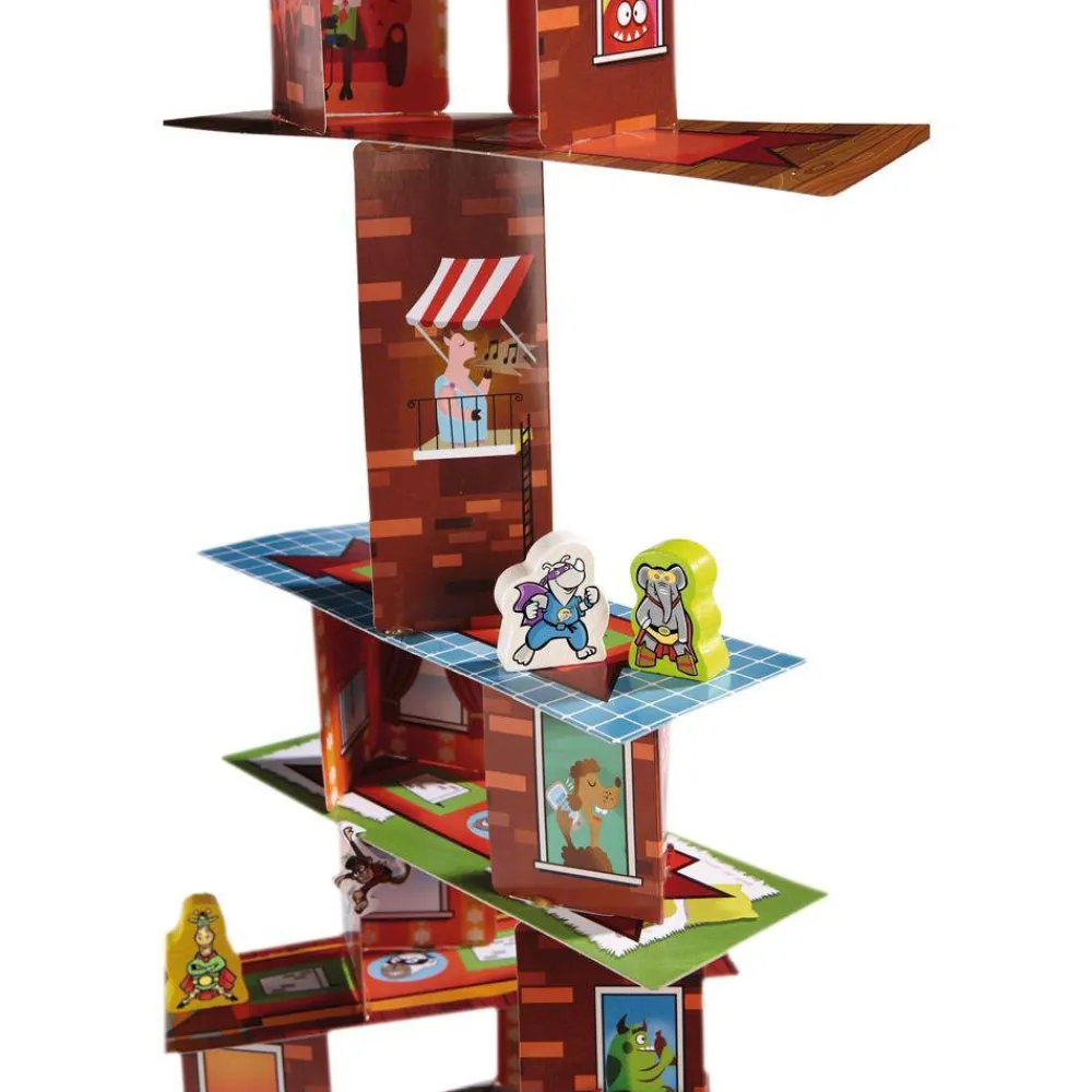 HABA Rhino Hero - Super Battle ·*Niños Juegos Haba|Juegos De Mesa Competitivos
