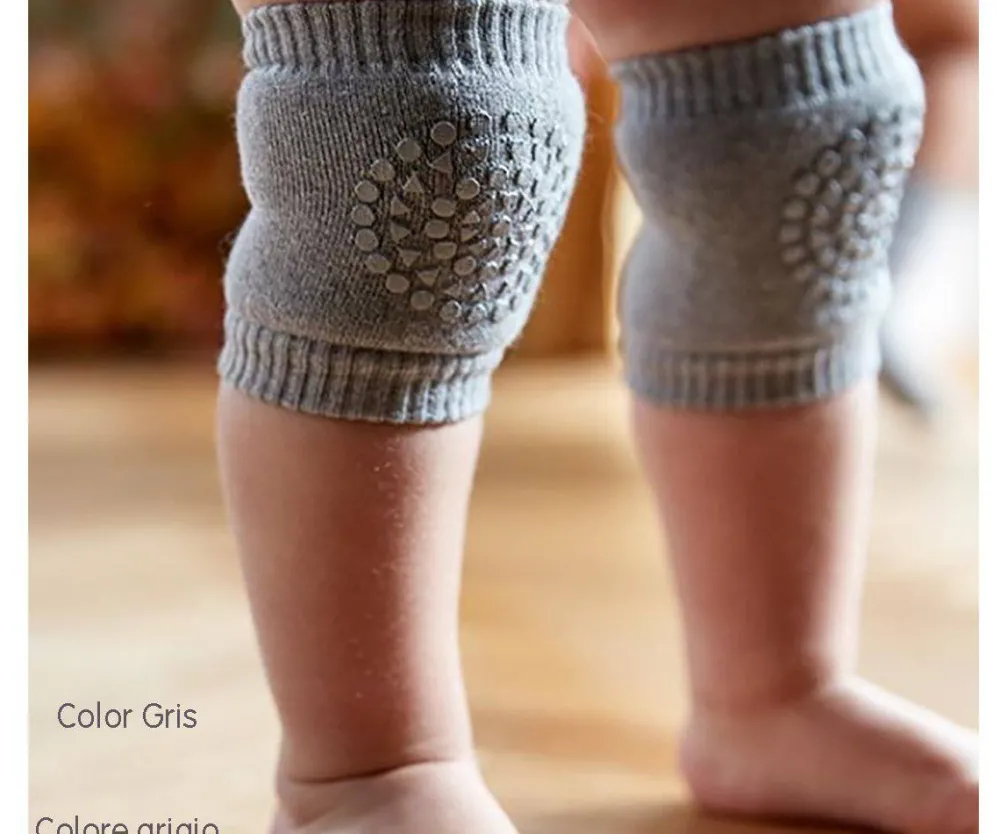 GoBabyGo Rodillera de Gateo · Gris Claro* Rodilleras Bebe Gateo