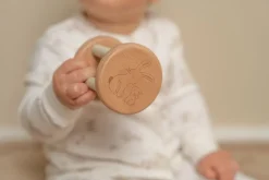 Little Dutch Roller Baby Bunny ·*Niños Juguetes Waldorf|Juguetes De Madera Para Niños