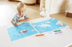 Hape Rollo de papel para garabatos Oceánicos ·*Niños Kit De Manualidades|Juguetes De Toda La Vida