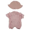 Little Dutch Ropita muñeca rosa flores ·*Niños Muñecos Bebés