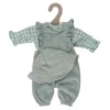 Little Dutch Ropita muñeca verde cuadros ·*Niños Muñecos Bebés