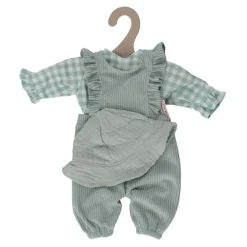 Little Dutch Ropita muñeca verde cuadros ·*Niños Muñecos Bebés