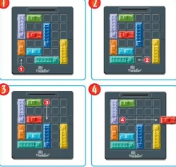 ThinkFun Rush Hour ·*Niños Juegos De Lógica|Juegos De Habilidad
