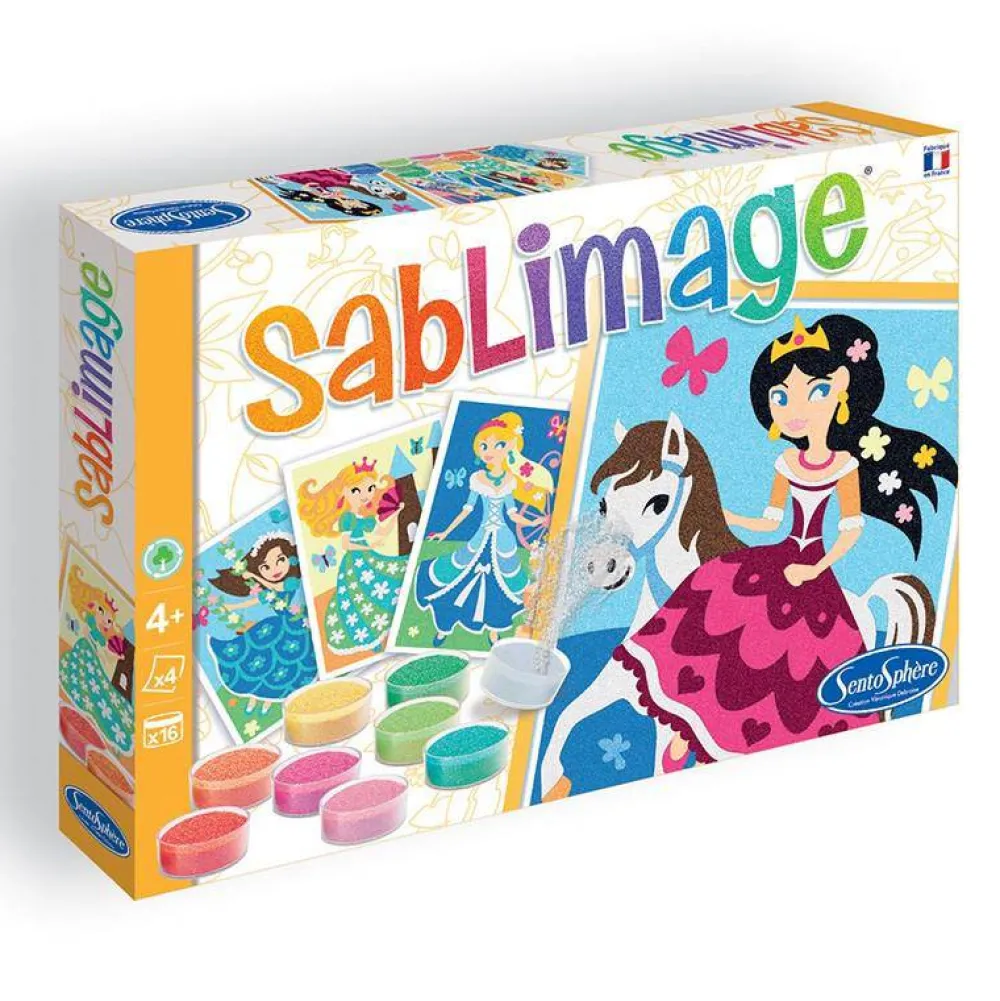 Sentosphère Sablimage · Princesas*Niños Pintar Con Arena|Kit De Manualidades