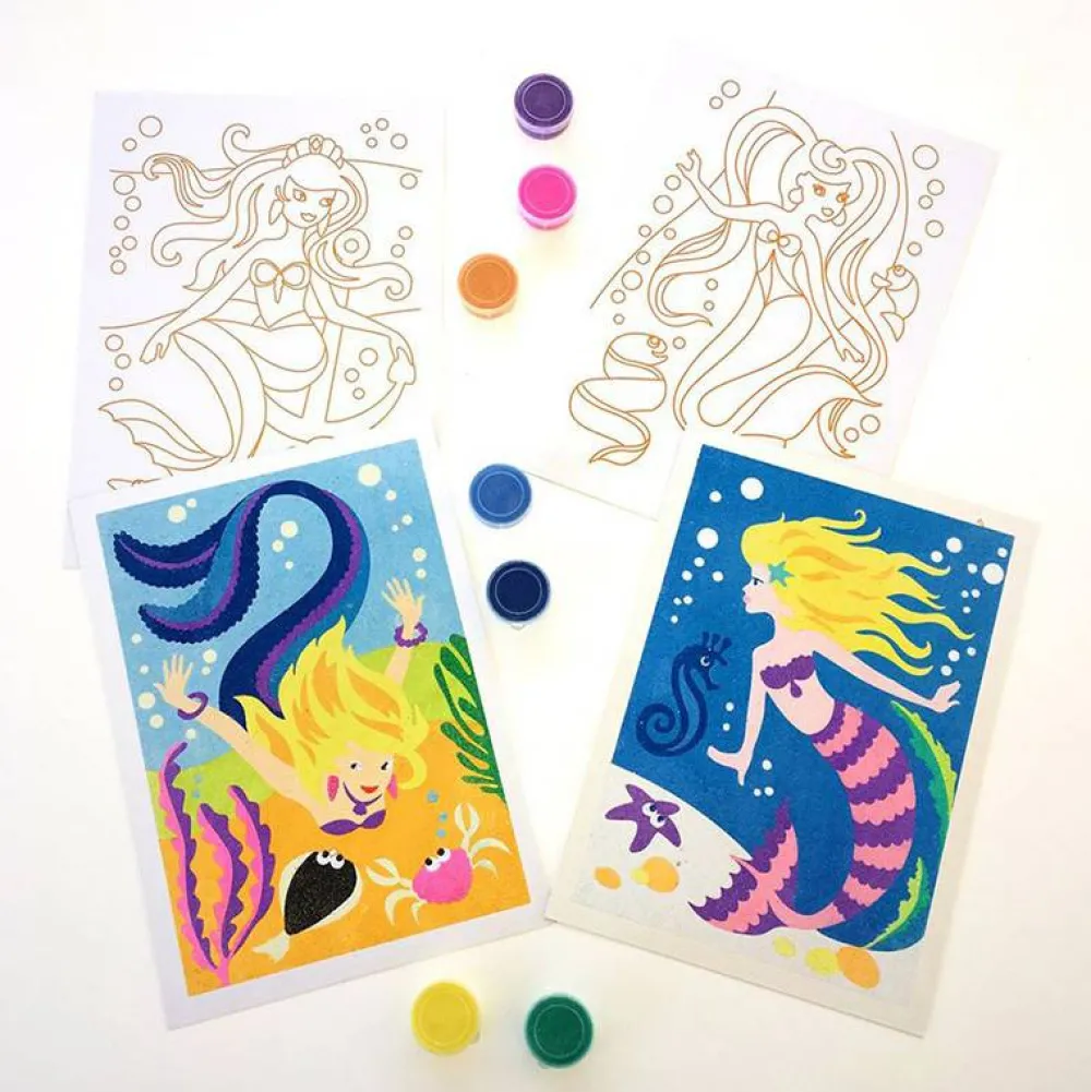 Sentosphère Sablimage · Sirenas*Niños Pintar Con Arena|Kit De Manualidades