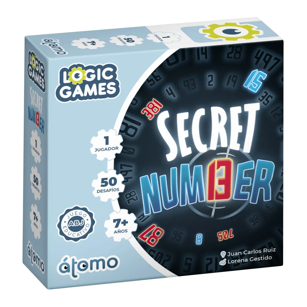 Átomo Games Secret Numbers · Átomo*Niños Átomo Games|Juegos De Lógica