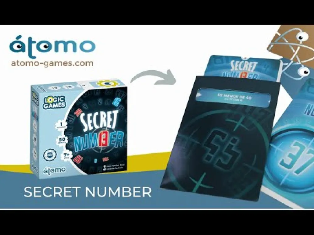 Átomo Games Secret Numbers · Átomo*Niños Átomo Games|Juegos De Lógica