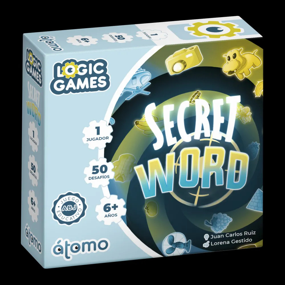 Átomo Games Secret Word · Átomo*Niños Átomo Games|Juegos De Mesa Competitivos