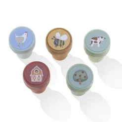Little Dutch Sellos Pequeña Granja ·*Niños Kit De Manualidades|Juguetes Y Juegos Motricidad Fina