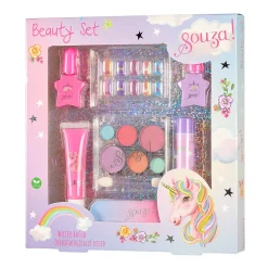 Souza Set de belleza Unicornio ·*Niños Maletín De Maquillaje Para Niñas Y Niños|Disfraces Infantiles