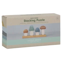 Little Dutch Setas encajables Forest Friends ·*Niños Juguetes De Madera Para Niños|Juguetes Y Juegos Motricidad Fina