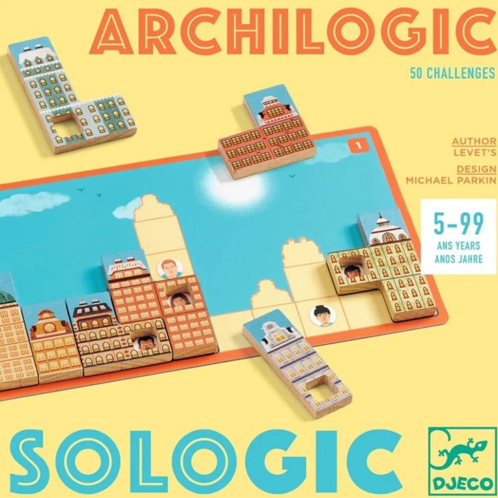 Djeco Sologic Archilogic ·*Niños Djeco|Juegos De Lógica