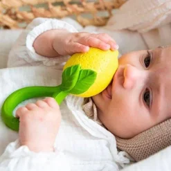 Oliu0026Carol Sonajero · Lemon Rattle Toy*Niños Mordedores|Oli & Carol