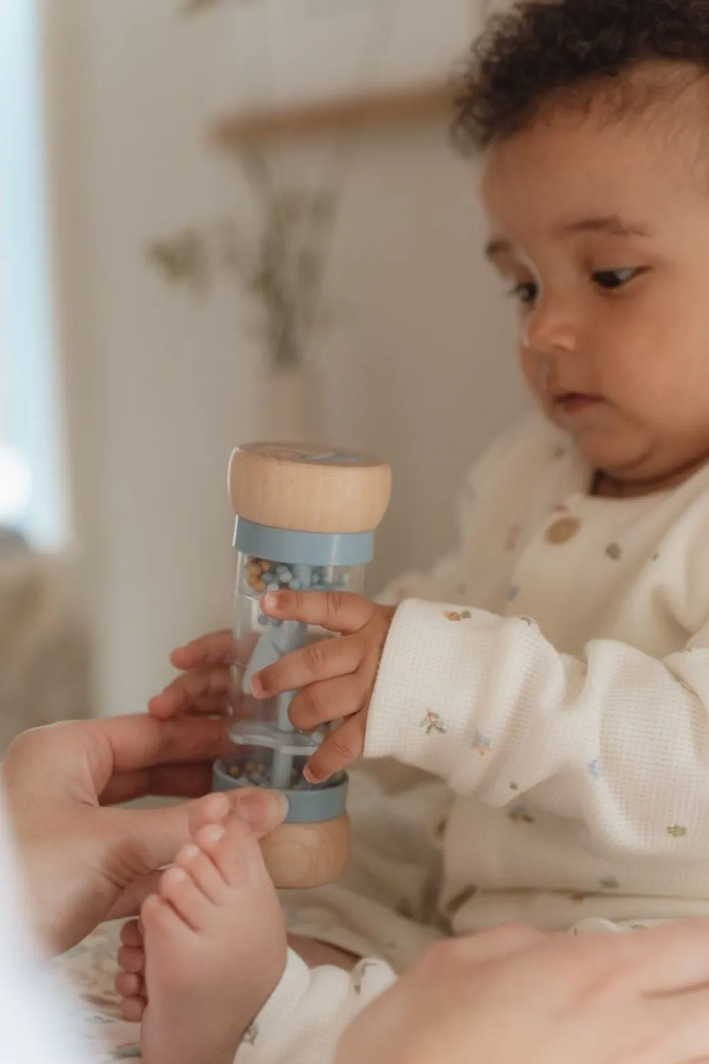 Little Dutch Sonajero de Lluvia Forest Friends ·*Niños Juguetes Waldorf|Juguetes Montessori