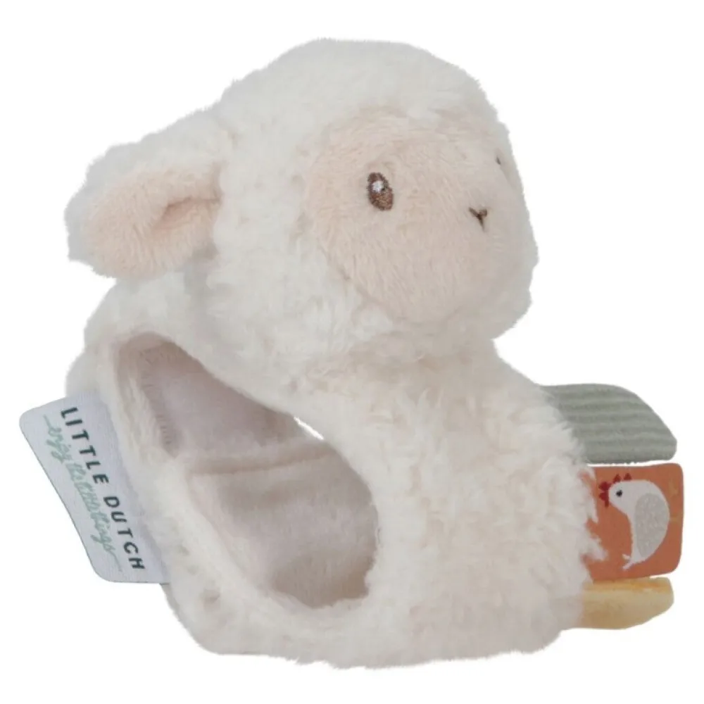 Little Dutch Sonajero de Muñeca Oveja Pequeña Granja ·*Niños Sonajeros