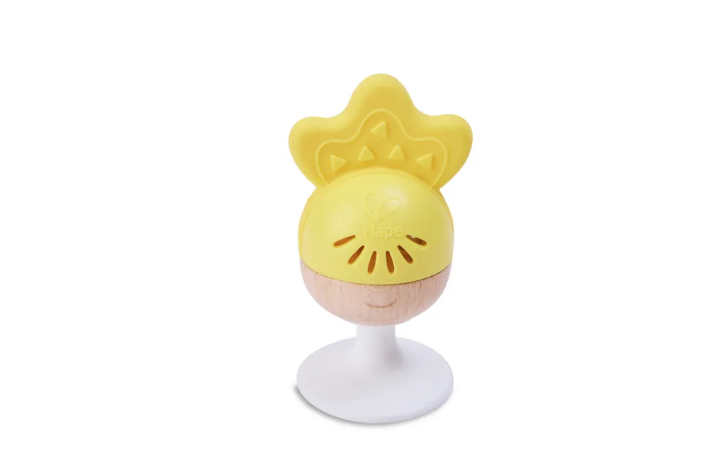 Hape Sonajero mordedor ventosa ·*Niños Mordedores|Sonajeros