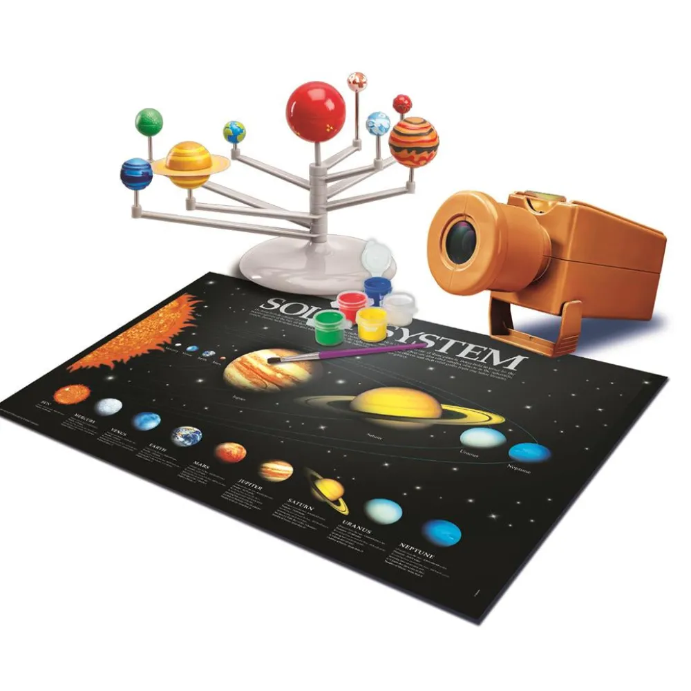 4M Steam Powered Exploración del Espacio ·*Niños Juguetes Stem