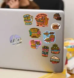 Omy Stickers Big Burger ·*Niños Juegos De Viaje